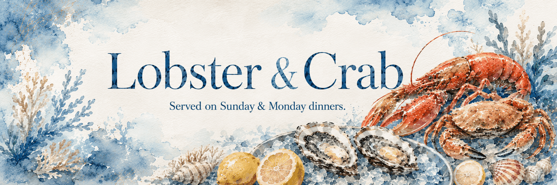 Lobster & Crab Dinner Buffet - Image 1 of 1